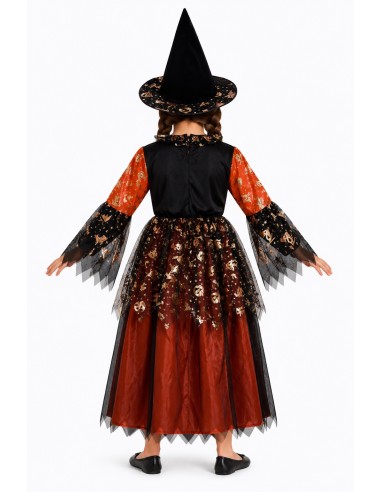 Costume di strega arancione | Costumi per bambini de El Rey del Carnaval